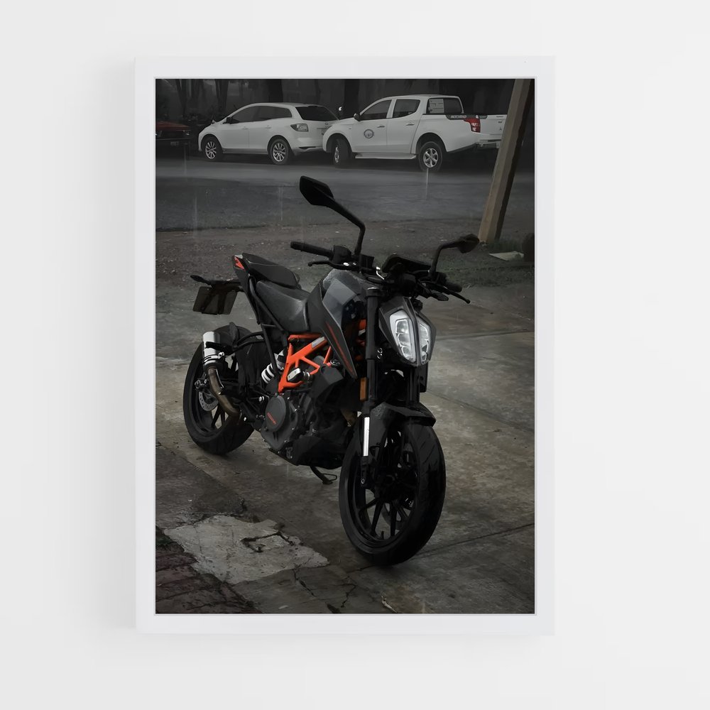 Poster Route des Motards – affiche KTM Moto (vue 3)